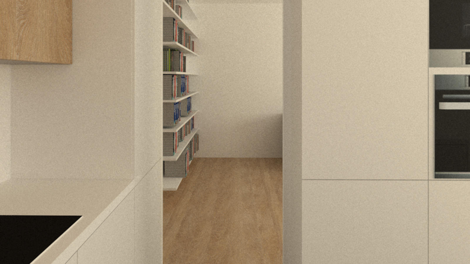 (5, 6, 'Pudorys.jpg', 'Rekonstrukce panelového bytu', '40 let starý panelákový byt 3+1 na okraji Prahy vyžadoval pro další používání částečnou modernizaci s důrazem na praktičnost a snadnou údržbu. Zadáním bylo propojení obývací prostory s kuchyní s možností částečného oddělení. Toho bylo dosaženo výměnou dvou standardních vstupů za jeden větší, řešený zašupovacími dveřmi a částečným odstraněním betonového panelu. Samotná kuchyň byla navržena v minimalistickém stylu s podlahou odolnou proti poškození z běžné činnosti. V obývací části je navržena knihovna přes celou stěnu. Na podlahovou krytinu byla doporučena plovoucí dřevěná podlaha. ', 'AI', 'Helena Sosnová', 'Praha', '2018', 'Architektonická studie', None)